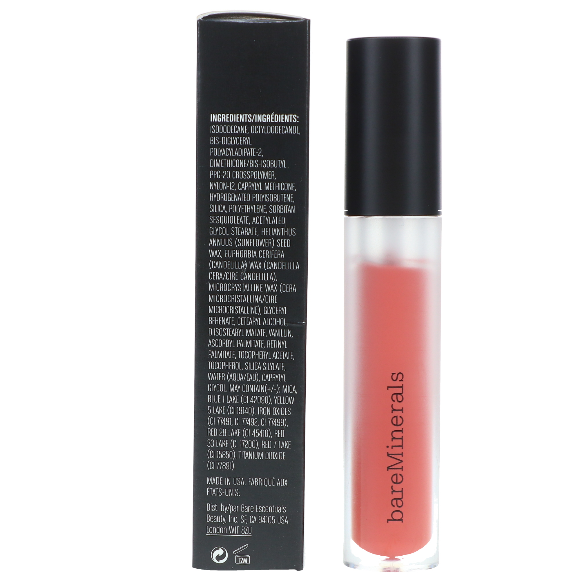 bareMinerals Gen Nude Matte Liquid Lipstick Swank 0.13 oz 