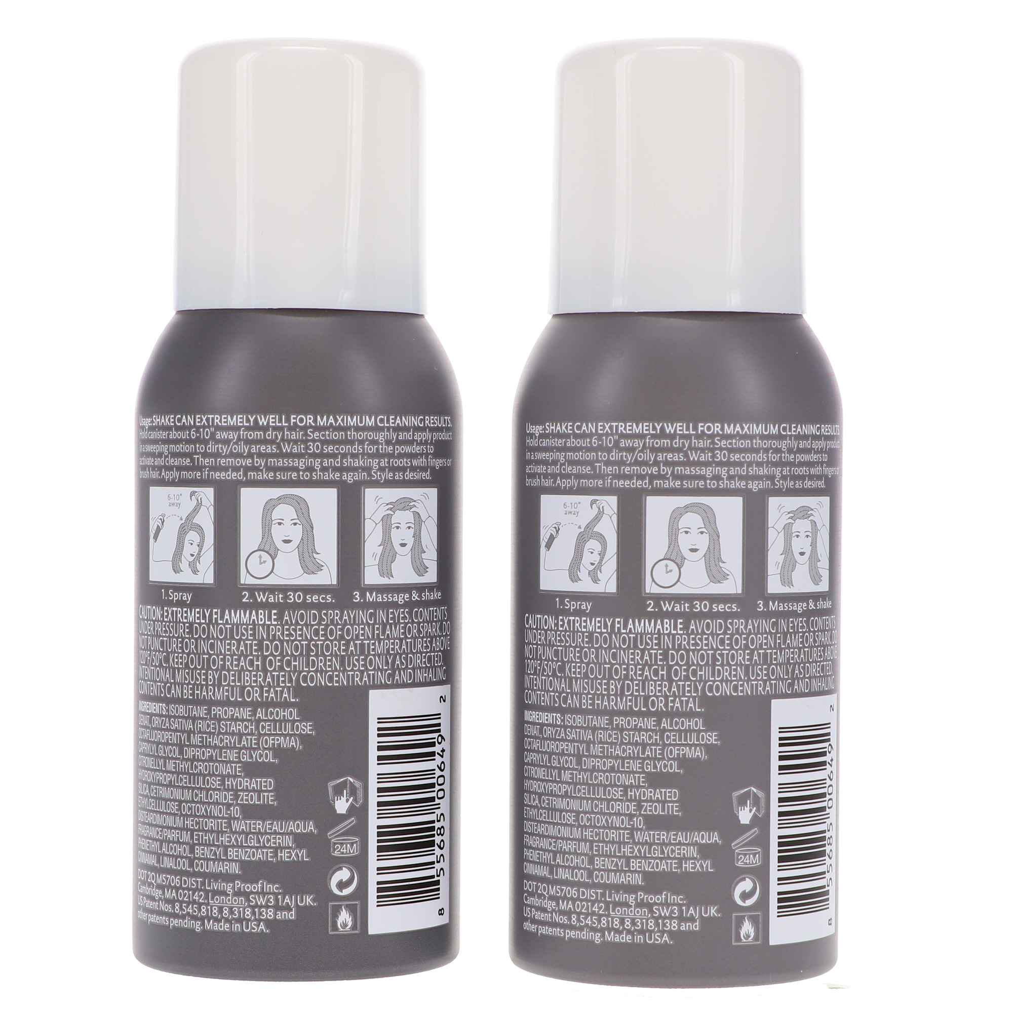 Living Proof Perfect Hair Day Dry Shampoo 1.8 oz. Two Pack