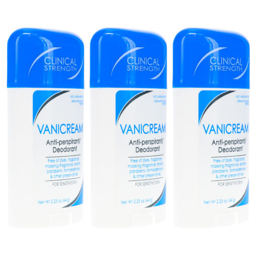 Vanicream Anti-Perspirant Deodorant 2.25 oz. 3 Pack
