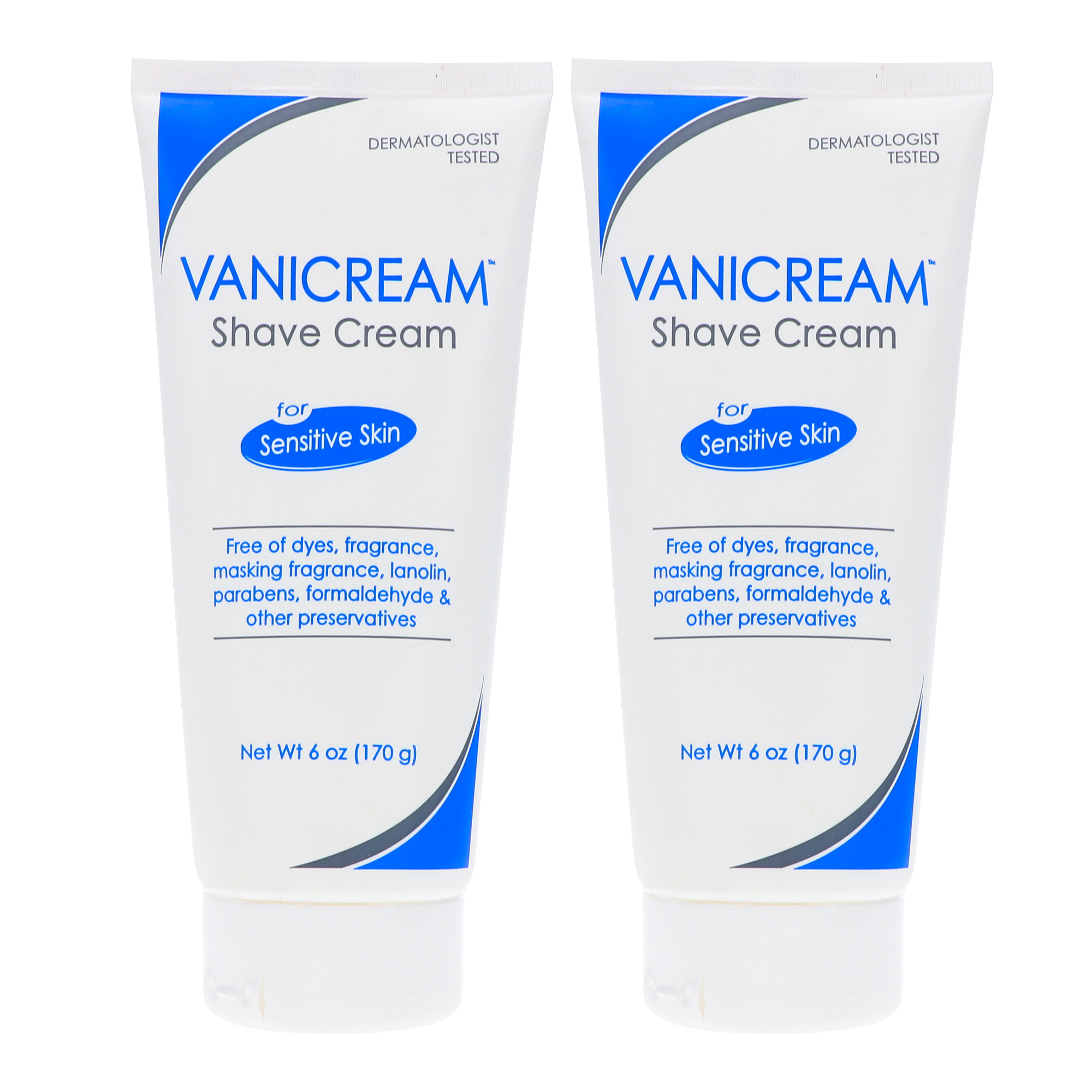 Vanicream Shave Cream 6 Oz (Pack of 2)