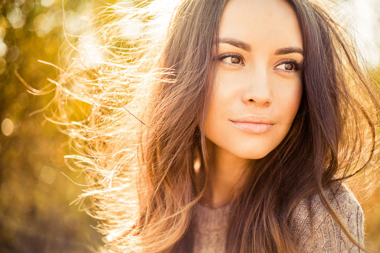 Dry Shampoos for Fresh-Looking Hair Fast. Image of young lady