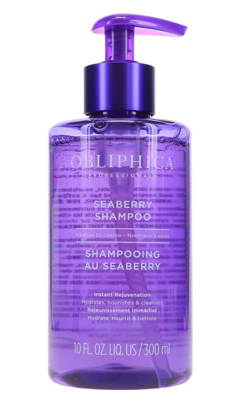 Beauty Blog Obliphica Professional Seaberry Medium to Coarse Shampoo