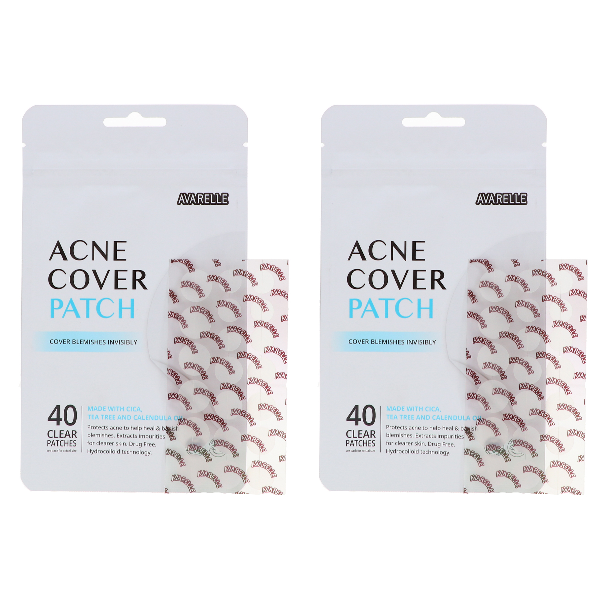 Avarelle Acne Cover Patch 40 ct 2 Pack LaLa Daisy