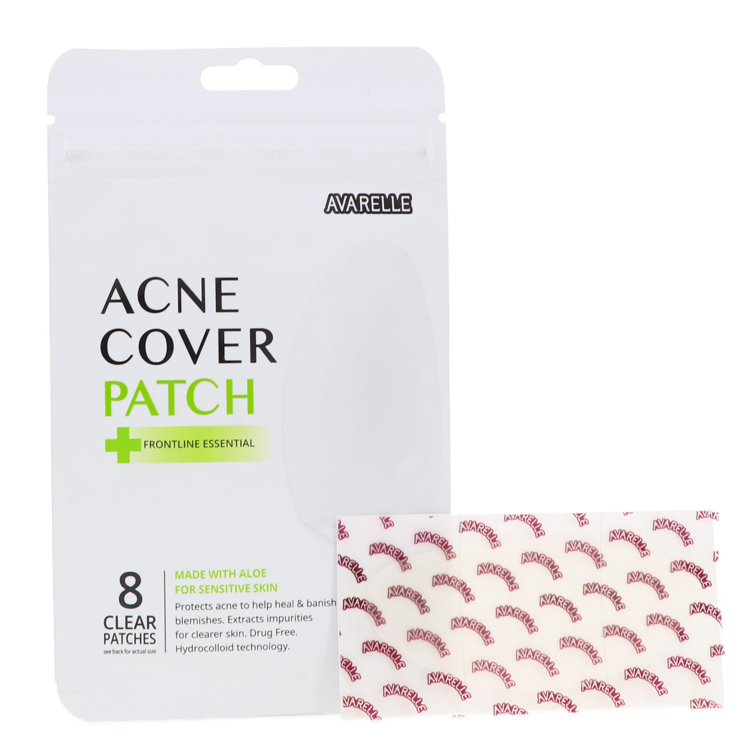 Avarelle Acne Cover Patch Frontline Essential 8 Oval Patches 3 Pack LaLa Daisy