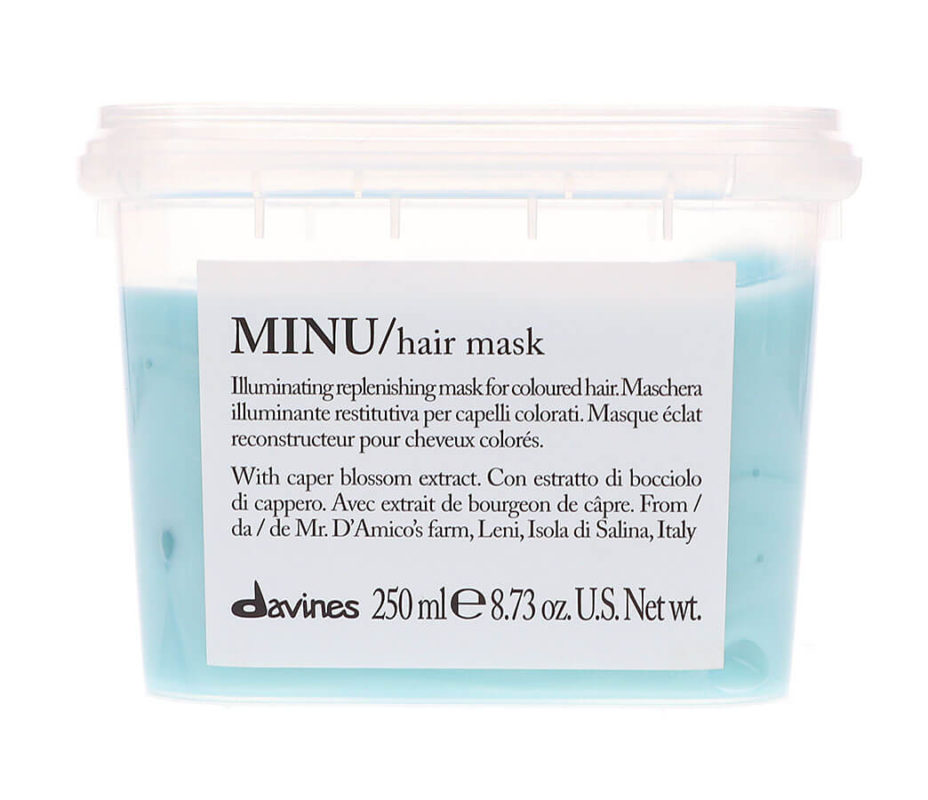 Beauty Blog Davines MINU Illuminating Hair Mask 8.73 oz