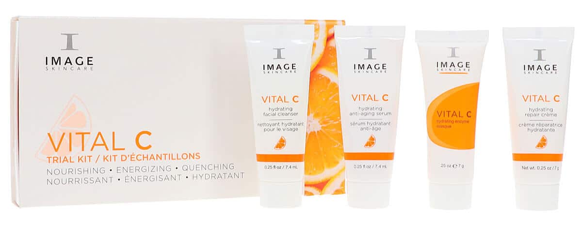 Anti-Aging Wrinkles IMAGE Skincare Vital C Trial Travel Kit