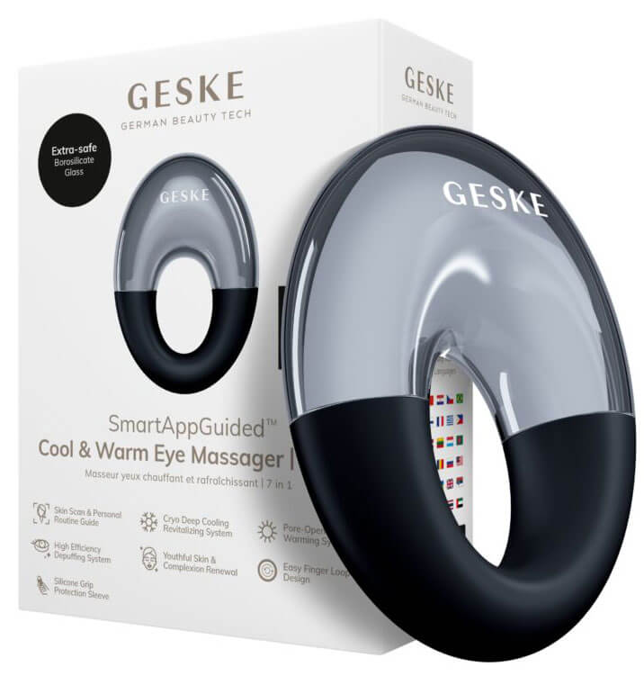 Anti-Aging Wrinkles GESKE Warm & Cool Eye Energizer 6 in 1 Black