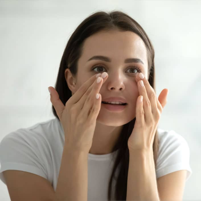 Fragrance-free facial moisturizer with SPF for sensitive skin