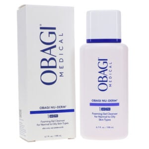 Obagi Nu-Derm Foaming Gel Cleanser for Normal to Oily Skin 6.7 oz