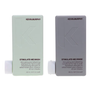 Kevin Murphy Stimulate-Me.Wash 8.4 oz & Stimulate-Me.Rinse 8.4 oz Combo Pack