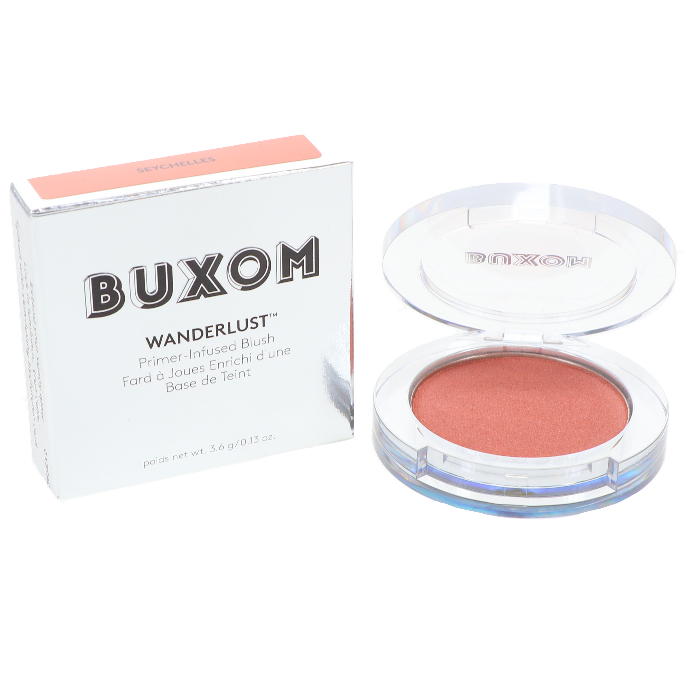 BUXOM Wanderlust Primer-Infused Blush Seychelles 0.13 Oz
