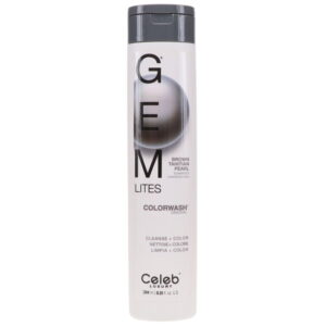 Celeb Luxury Gem Lites Brown Tahitian Pearl Colorwash Shampoo 8.25 oz
