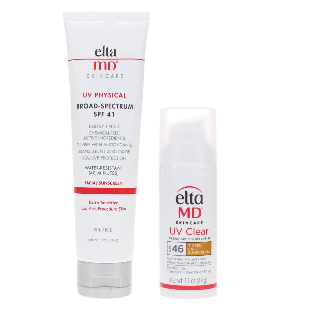 Spf Md EltaMD UV Clear Broad Spectrum SPF 46 Tinted Face Sunscreen 1.7 Oz & UV ...