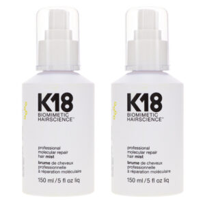 K18 Professional Molecular Repair Mist 5 oz 2 Pack