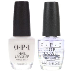 OPI Funny Bunny 0.5 oz & Top Coat 0.5 oz Combo Pack