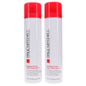 Paul Mitchell Flexible Style Super Clean Spray 9.5 oz 2 Pack