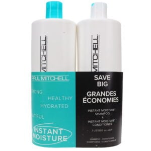Paul Mitchell Instant Moisture Daily Shampoo 33.8 oz & Treatment 33.8 oz Combo Pack
