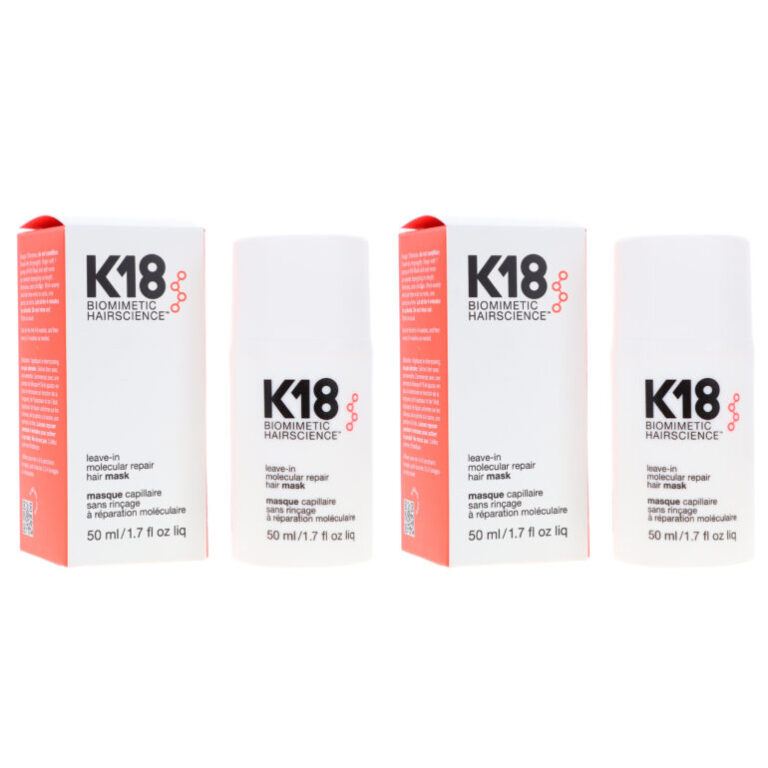 K18 Leave-In Molecular Repair Hair Mask 2 Pack
