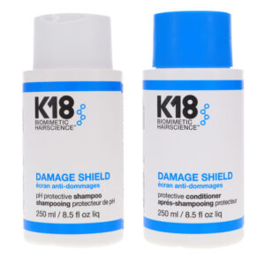K18 DAMAGE SHIELD pH Protective Shampoo & Conditioner Combo Pack
