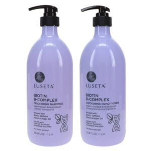 Luseta Biotin B-Complex Thickening Shampoo 33.8 oz & Conditioner 33.8 oz Combo Pack