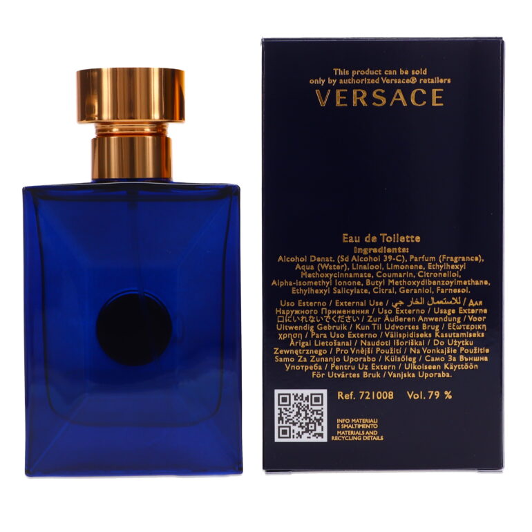 Versace Dylan Blue Eau De Toilette 1.7 Oz | Lala Daisy