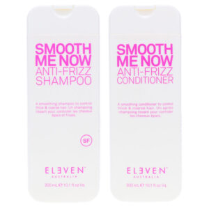 ELEVEN Australia Smooth Me Now Anti-Frizz Shampoo & Smooth Me Now Anti-Frizz Conditioner Combo Pack