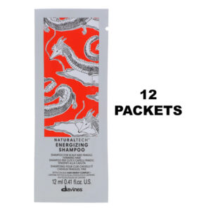 Davines NaturalTech Energizing Shampoo Sachet 12 Pack