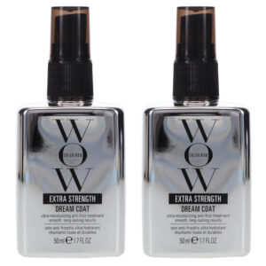 COLOR WOW Extra Strength Dream Coat Ultra-Moisturizing Anti-frizz Treatment 1.7 oz 2 Pack