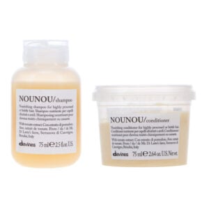 Davines NOUNOU Nourishing Shampoo 2.5 oz & Conditioner 2.64 oz Combo Pack