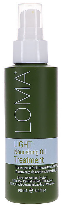 Beauty Blog hair oil for frizzy hair - Loma Light Nourishing Oil Treatment