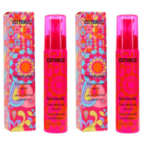 Amika Blockade Heat Defense Serum 1.7 oz 2 Pack