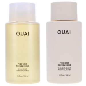 OUAI Fine Hair Shampoo 10 oz & Conditioner 10 oz Combo Pack
