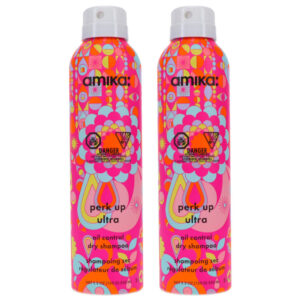 Amika Perk Up Ultra Oil Control Dry Shampoo 5.3 oz 2 Pack