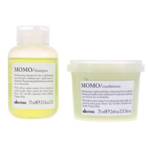 Davines MOMO Moisturizing Shampoo 2.5 oz & Conditioner 2.64 oz Combo Pack