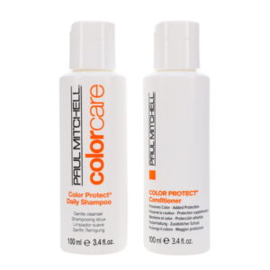 Paul Mitchell Color Protect Daily Shampoo 3.4 oz & Conditioner 3.4 oz Combo Pack