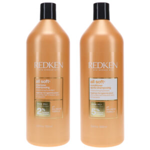 Redken All Soft Shampoo 33.8 oz & Conditioner 33.8 oz Combo Pack