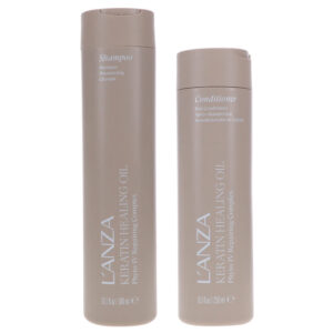 L'ANZA Keratin Healing Oil Phyto-IV Repairing Complex Shampoo 10.1 oz & Conditioner 8.5 oz Complex Combo Pack