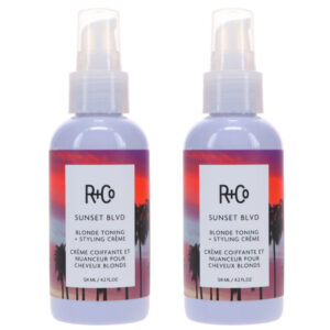 R+CO SUNSET BLVD Blonde Toning Style Creme 4.2 oz 2 Pack