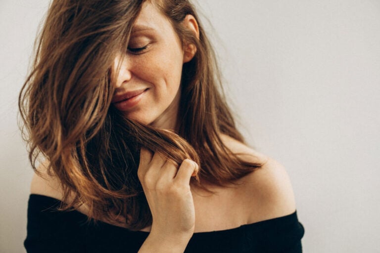 Beautiful woman stock photo