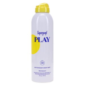 Supergoop! PLAY SPF 50 Antioxidant Body Mist with Vitamin C 6 oz