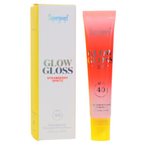Supergoop! Glow Gloss Strawberry Spritz SPF 40 0.15 oz