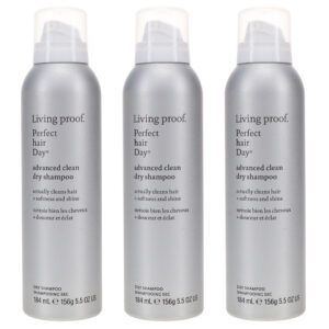 Living Proof Perfect Hair Day Advance Clean Dry Shampoo 5.5 oz 3 Pack