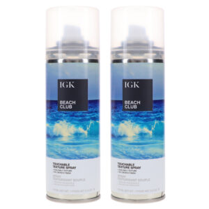 IGK Beach Club Touchable Texture Spray 5 oz 2 Pack