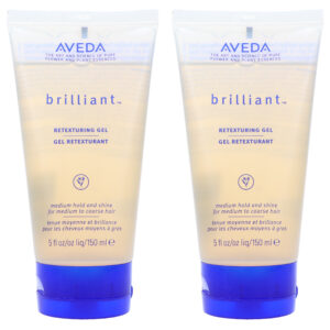 Aveda Brilliant Retexturing Gel 5 oz 2 Pack