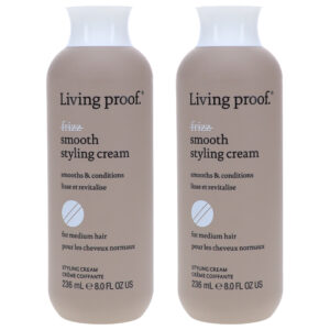 Living Proof No Frizz Smooth Styling Cream 8 oz 2 Pack
