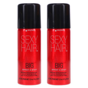 Sexy Hair Big Sexy Hair Spray and Stay Intense Hold Hairspray 1.5 oz 2 Pack
