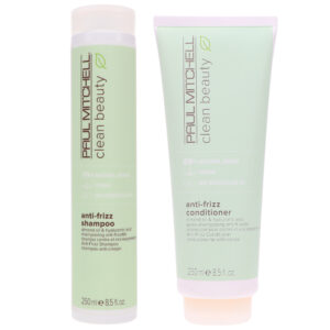 Paul Mitchell Clean Beauty Anti-Frizz Shampoo 8.5 oz & Conditioner 8.5 oz Combo Pack