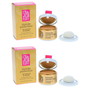 Style Edit Blonde Root Touch Up Powder Medium Blonde 0.13 oz 2 Pack