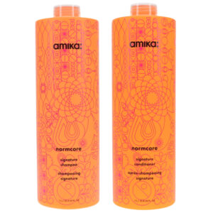 Amika Normcore Signature Shampoo 33.8 oz & Conditioner 33.8 oz Combo Pack