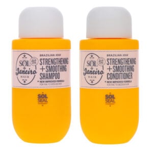 Sol de Janeiro Brazilian Joia Strengthening + Smoothing Shampoo 3 oz & Conditioner 3 oz Combo Pack